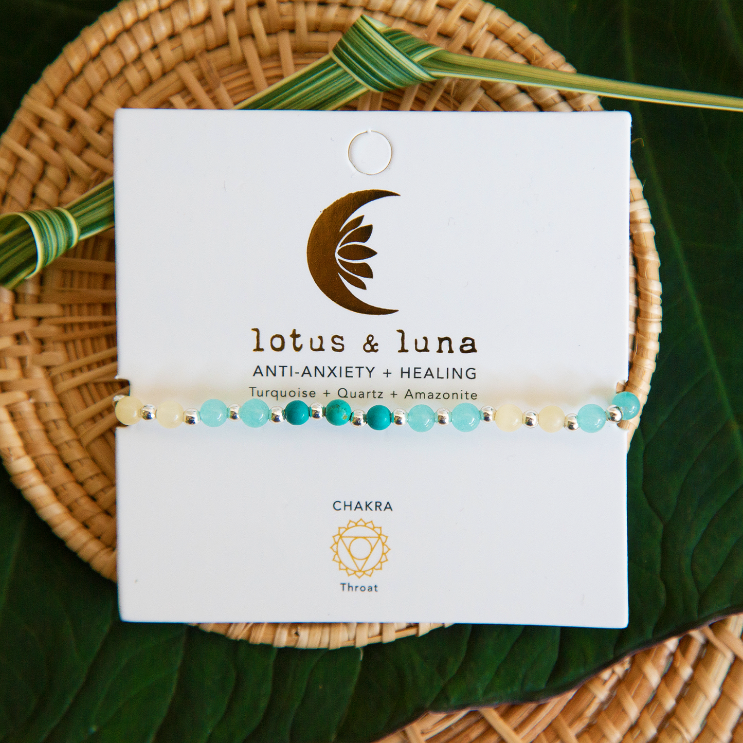adjustable anti-anxiety healing bracelet