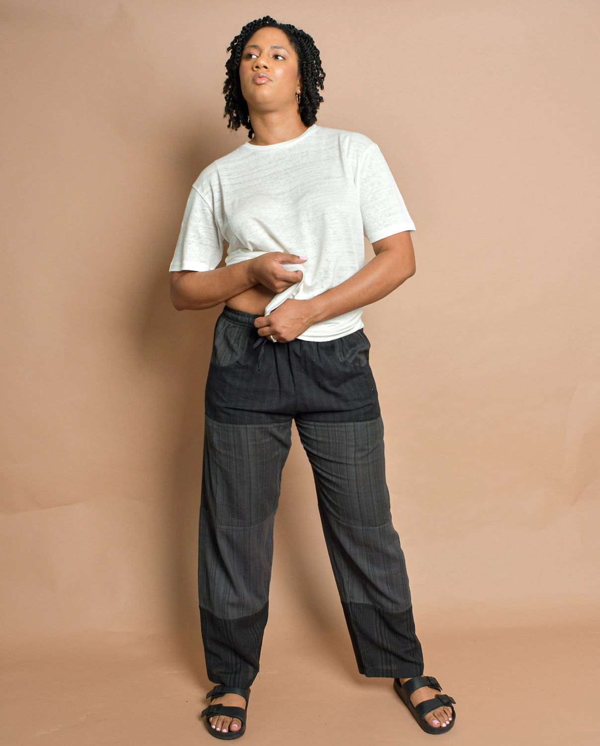 Unisex Patchwork Pants